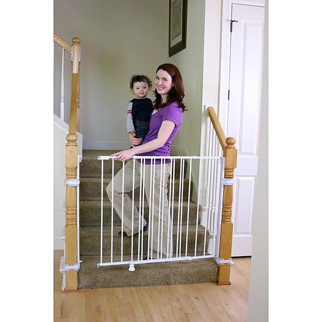 Best ideas about Extra Tall Baby Gate
. Save or Pin Regalo Top of Stairs 2 in 1 Extra Tall Safety Gate Free Now.