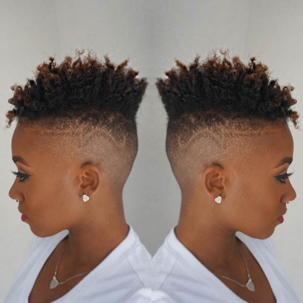 Fade Hairstyles For Women
 51 Best Short Natural Hairstyles for Black Women