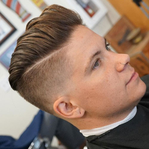 Faded Undercut Hairstyle
 How To Style Your Hair For Men