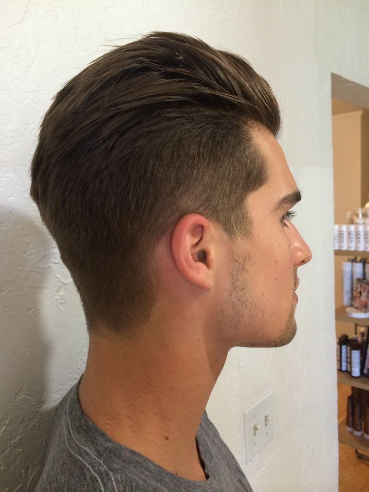 Faded Undercut Hairstyle
 Men s haircut undercut fade