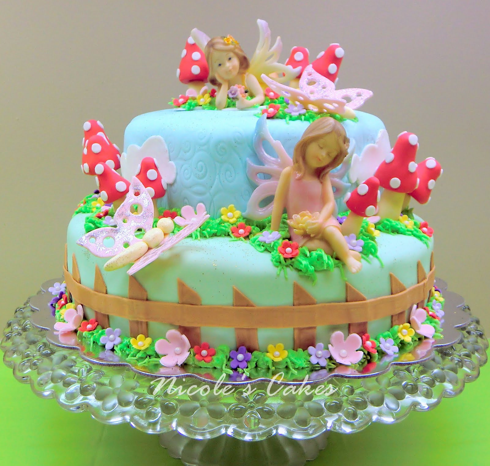 Fairy Birthday Cake
 Lippin Wood Fairy Cake Hants Fairyist