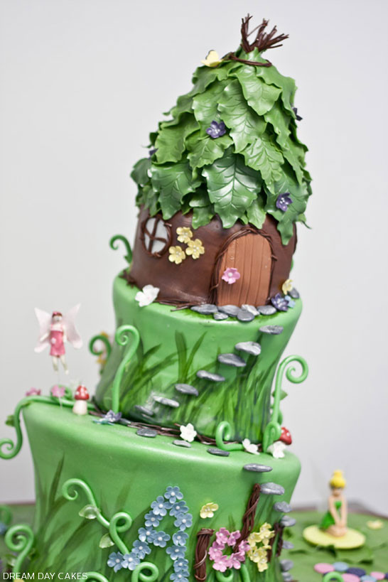 Fairy Birthday Cake
 Fairy Birthday Cake