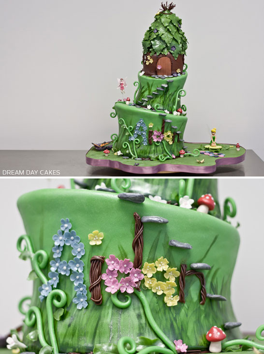 Fairy Birthday Cake
 Fairy Birthday Cake