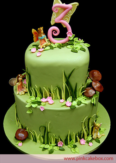 Fairy Birthday Cake
 Pixie Dusted Fairy Party B Lovely Events