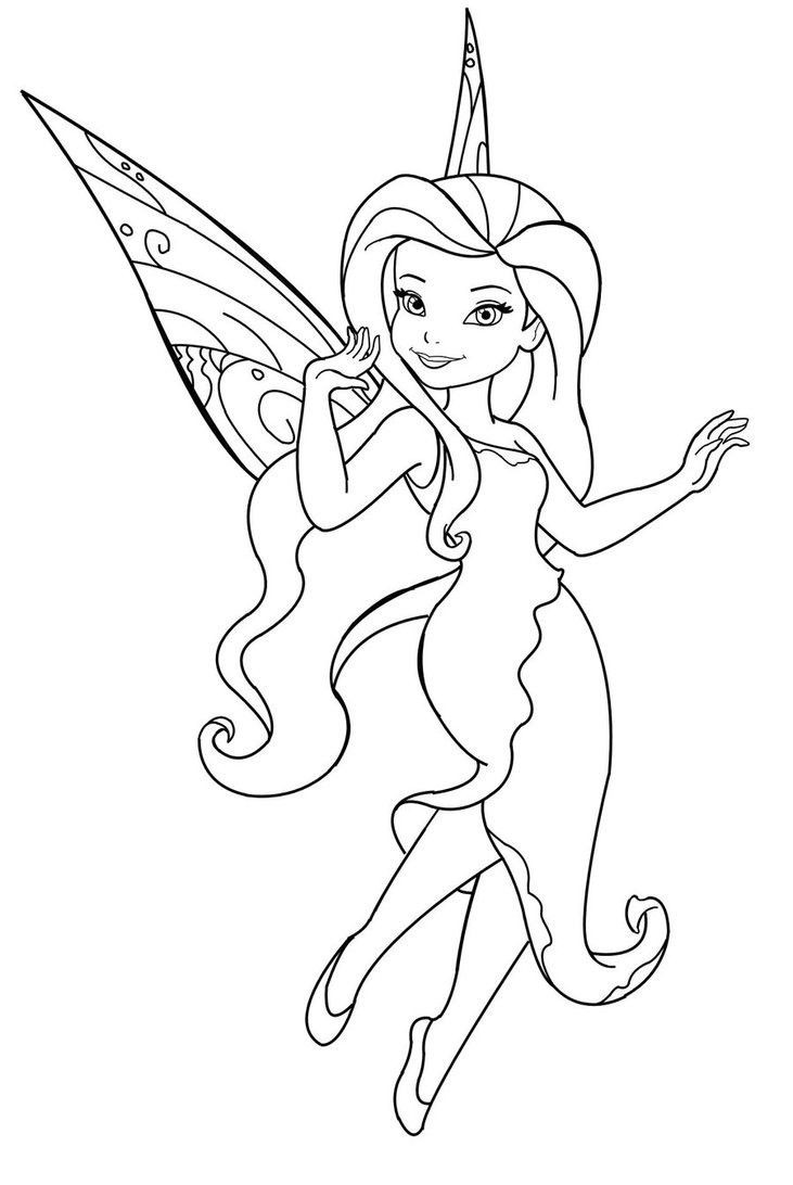 Fairy Coloring Pages For Kids
 Fairy Coloring Pages 2018 Dr Odd