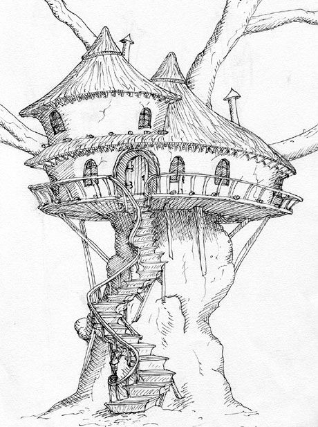 Fairy Tree House Coloring Pages
 Fairy Tree House Coloring Pages Coloring Pages