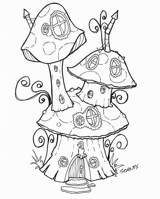 Fairy Tree House Coloring Pages
 Fairy Tree House Coloring Pages Coloring Pages