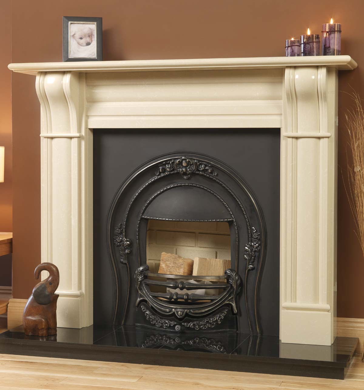 Best ideas about Fake Fireplace Mantel
. Save or Pin Why Not a Faux Fireplace Mantel Now.