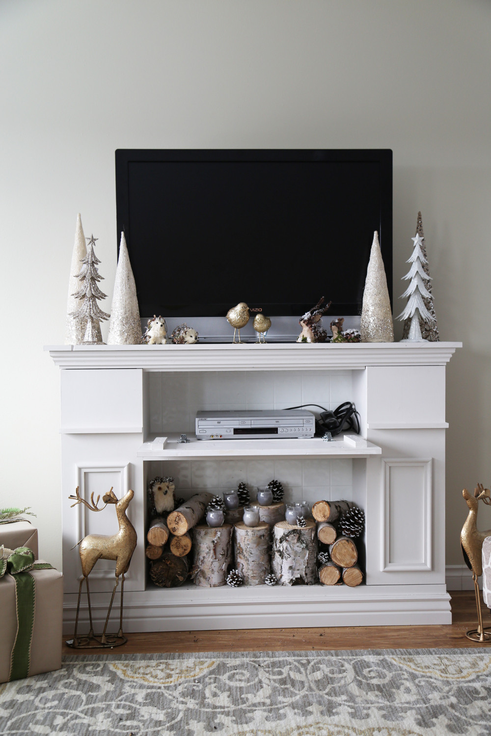 Best ideas about Fake Fireplace Mantel
. Save or Pin Ana White Now.