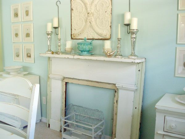 Best ideas about Fake Fireplace Mantel
. Save or Pin 5 Ways to Fake a Fireplace Mantel Infarrantly Creative Now.
