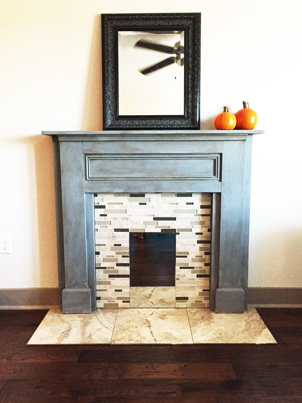 Best ideas about Fake Fireplace Mantel
. Save or Pin Faux Fireplace Mantel Part e Well Made Heart Now.