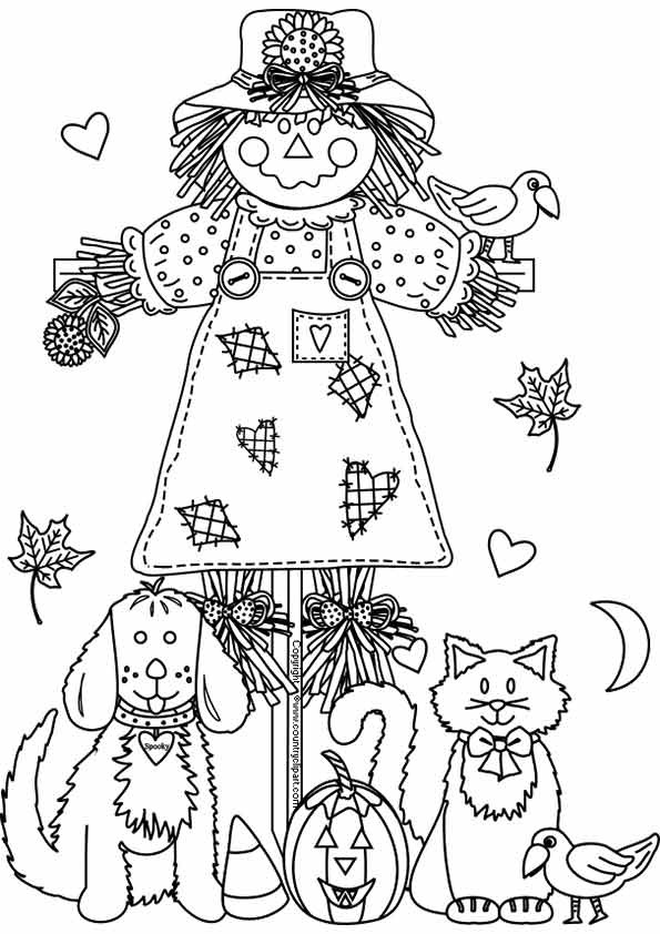 Fall Coloring Pages Pdf
 Free Printable Fall Coloring Pages for Kids Best
