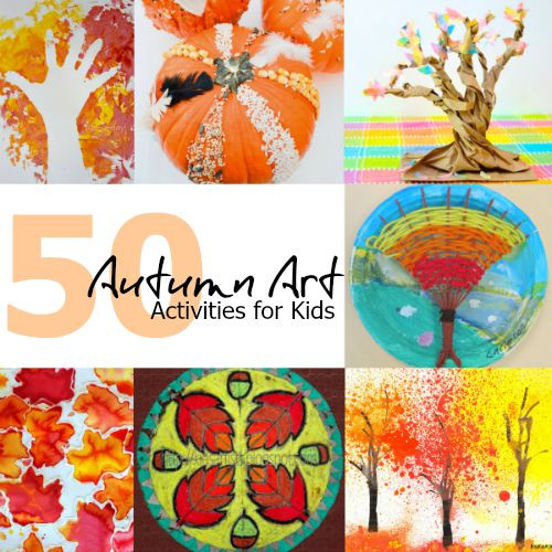 Fall Craft Ideas For Preschoolers
 Open Ended Autumn Art Activities for Kids e Time Through
