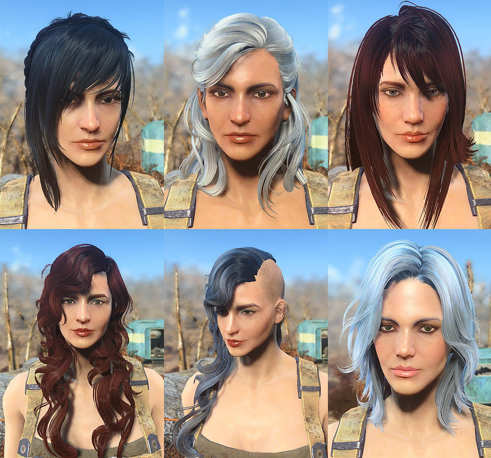 Fallout 4 Female Hairstyles List
 Fallout 4 Hairstyles Names