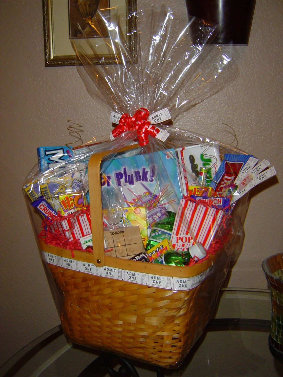 Family Gift Basket Ideas
 Family Game & movie night t basket audjiefied
