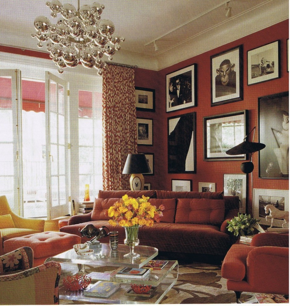 Best ideas about Family Room Decor
. Save or Pin Bedroom Glamour Bohemian Living Room Idea With Cozy Red Now.