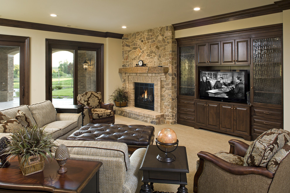 Best ideas about Family Room Decorating Ideas Traditional
. Save or Pin Glorious Electric Fireplace Entertainment Center Now.