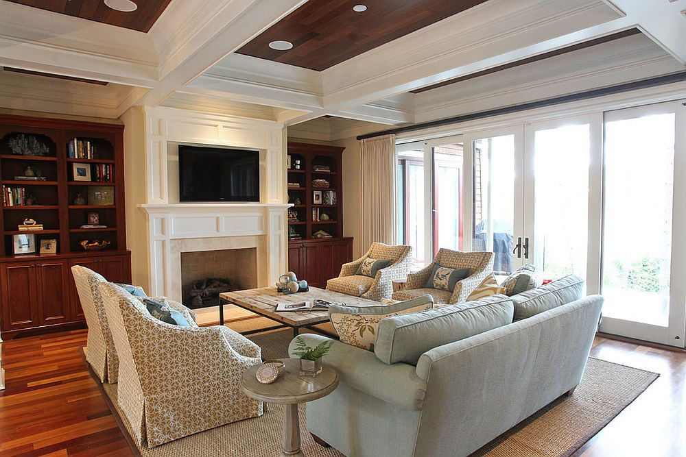 Best ideas about Family Room Layout
. Save or Pin 20 Beach Style Home Theaters and Media Rooms That Wow Now.