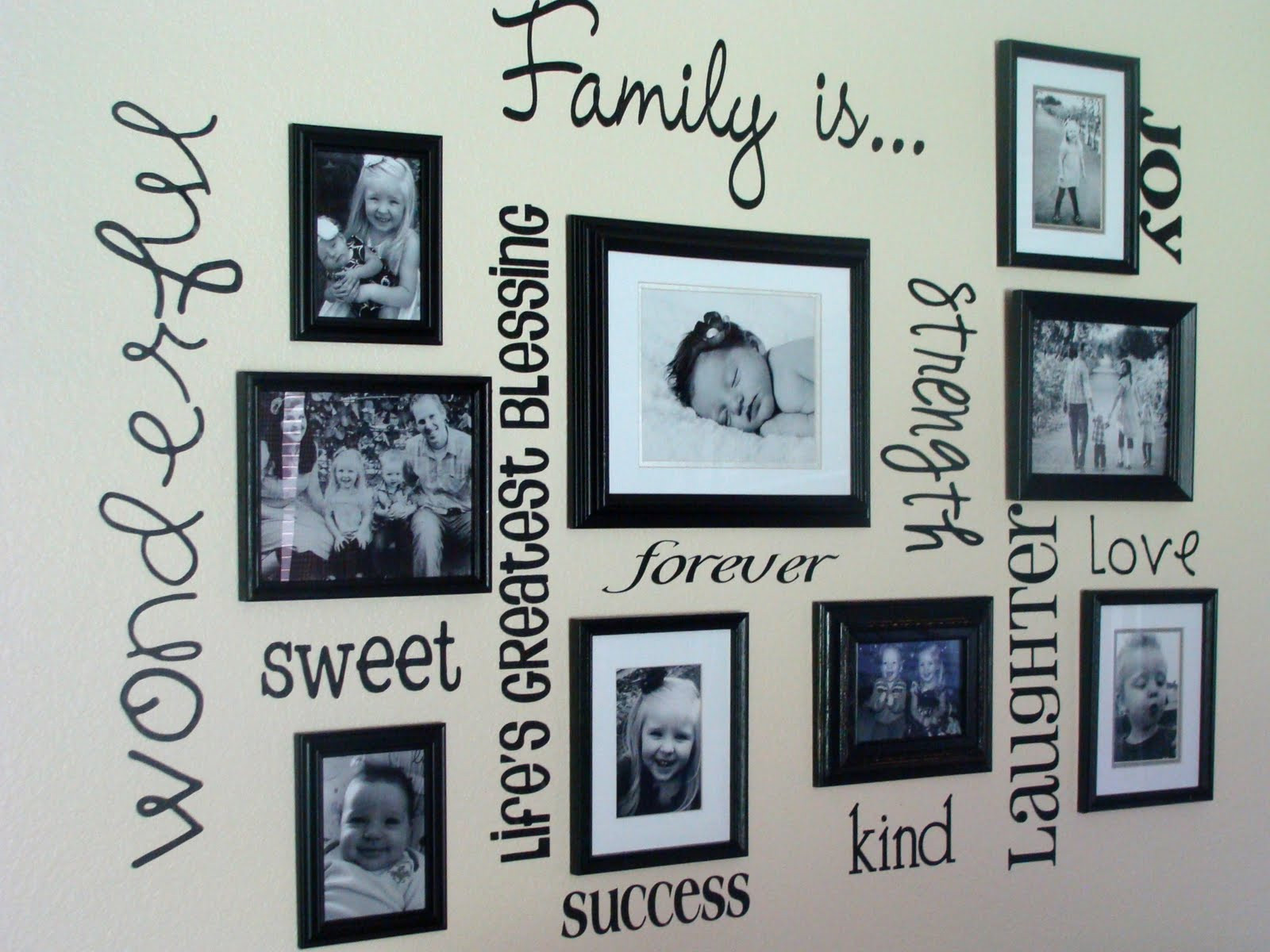 Best ideas about Family Wall Art
. Save or Pin 30 Family Picture Frame Wall Ideas Now.