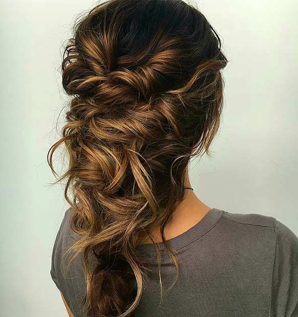 Best ideas about Fancy Hairstyles For Long Hair
. Save or Pin 27 Gorgeous Prom Hairstyles for Long Hair – StayGlam Now.