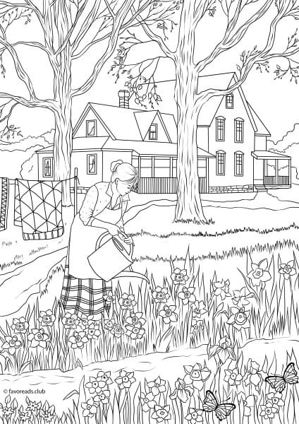 Farm Coloring Pages For Adults
 Best Adult Coloring Pages to Print Featuring Country