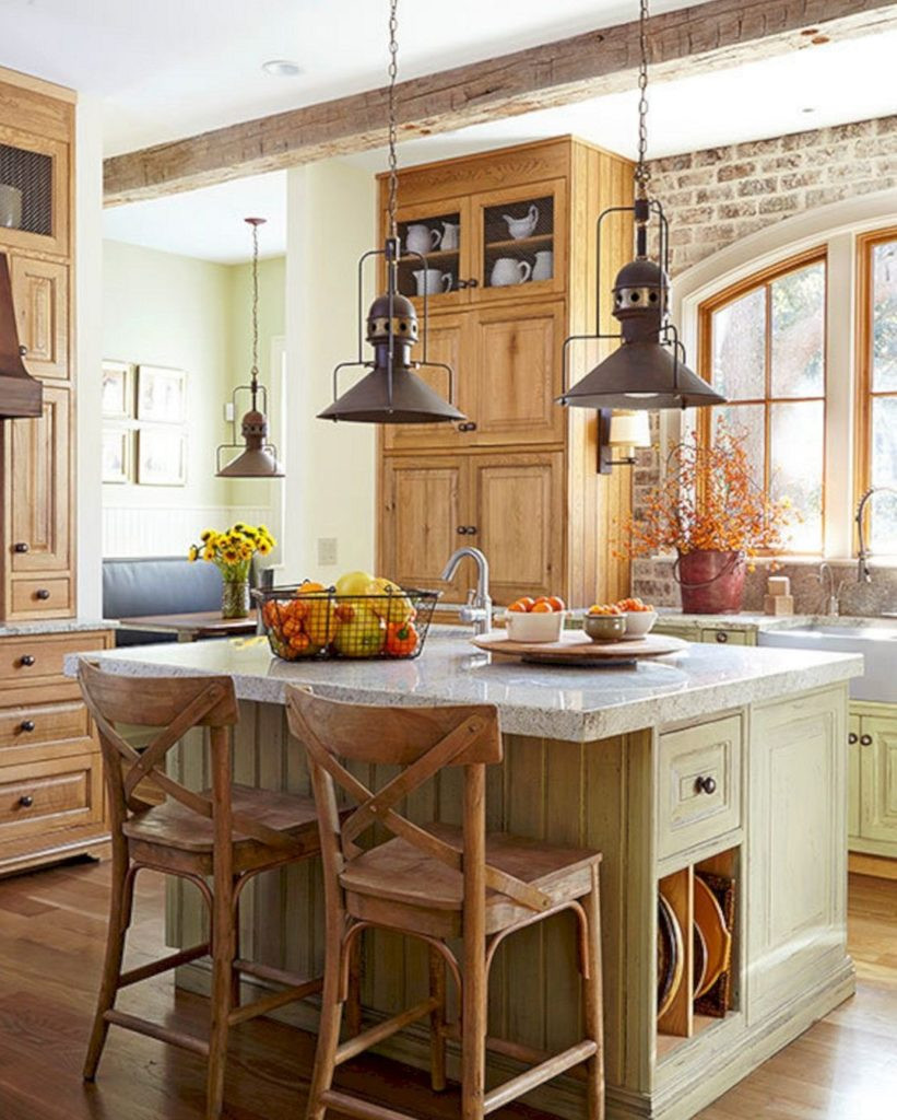 Best ideas about Farm Kitchen Ideas
. Save or Pin 24 Farmhouse Rustic Small Kitchen Design And Decor Ideas Now.