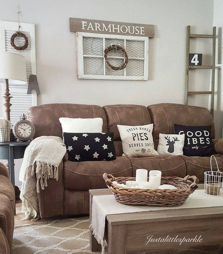 Best ideas about Farmhouse Living Room Decor
. Save or Pin 27 Rustic Farmhouse Living Room Decor Ideas for Your Home Now.