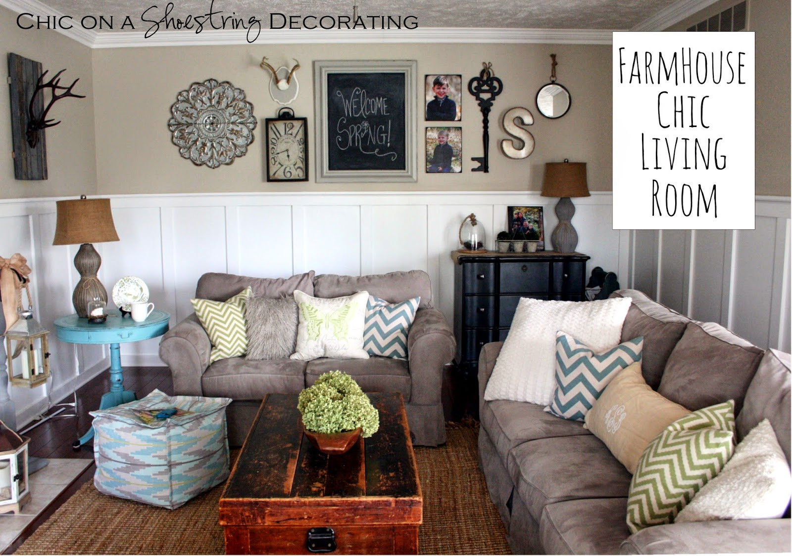 Best ideas about Farmhouse Living Room Decor
. Save or Pin Farmhouse Living Room Decorating Ideas Now.