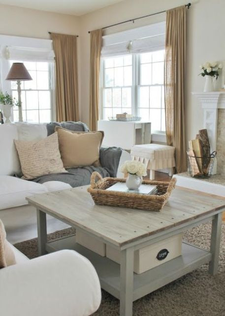 Best ideas about Farmhouse Living Room Decor
. Save or Pin 45 fy Farmhouse Living Room Designs To Steal DigsDigs Now.