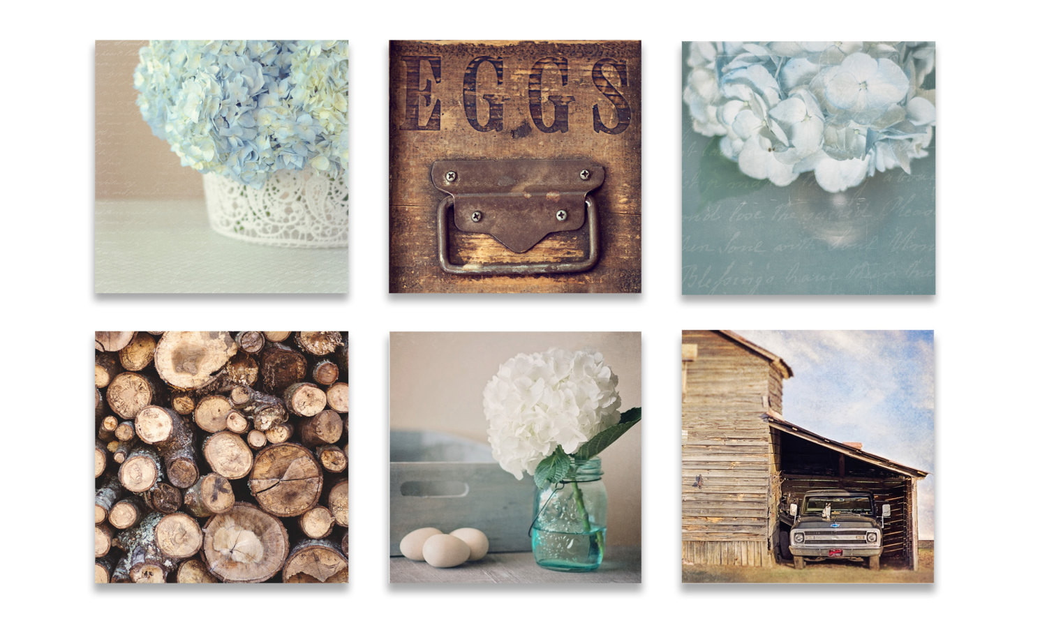 Best ideas about Farmhouse Wall Art
. Save or Pin Farmhouse Wall Decor Rustic Wall Art SET of SIX Prints Blue Now.