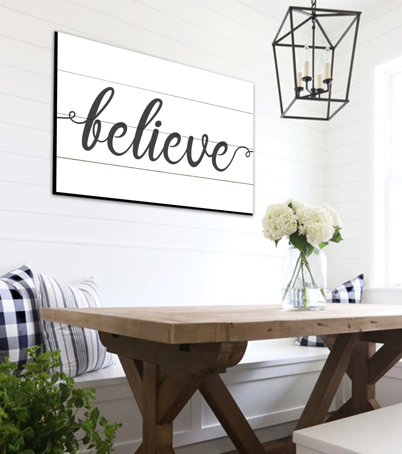 Best ideas about Farmhouse Wall Art
. Save or Pin Believe Shiplap Sign Farmhouse Wall Decor Rustic Home Decor Now.