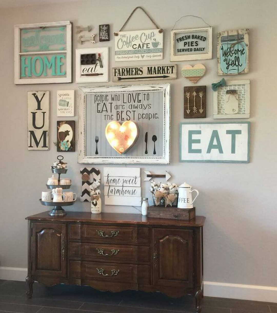 Best ideas about Farmhouse Wall Art
. Save or Pin DIY Farmhouse Living Room Wall Decor GoodNewsArchitecture Now.