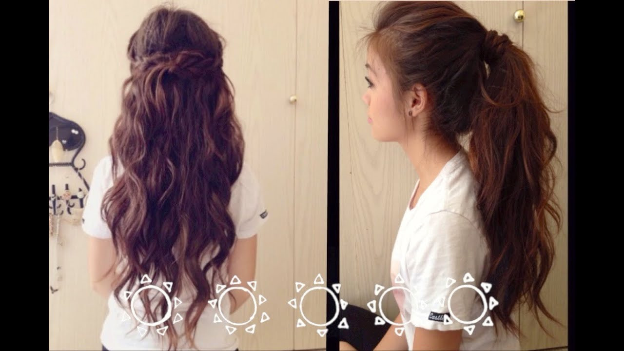 Fast And Easy Hairstyles
 Back to School Fast and Easy Hairstyles