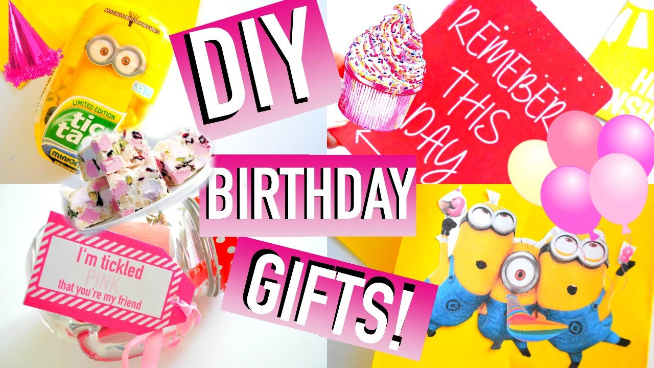 Best ideas about Fast Birthday Gift Ideas
. Save or Pin Diy Birthday Gift Ideas Easy Affordable Quick Cute Simple Now.