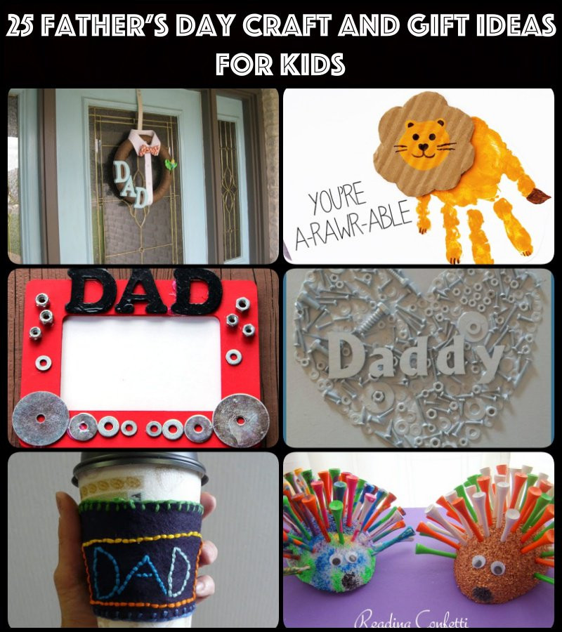 Father Day Craft Gift Ideas
 25 Father’s Day Craft and Gift Ideas for kids