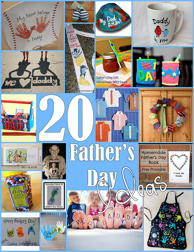 Father Day Craft Gift Ideas
 20 Fathers Day Gift Ideas with Kids