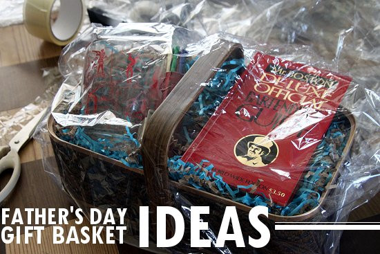 Father Day Gift Basket Ideas
 Gifts for Guys Thrifty Vintage Father s Day Gift Basket Ideas
