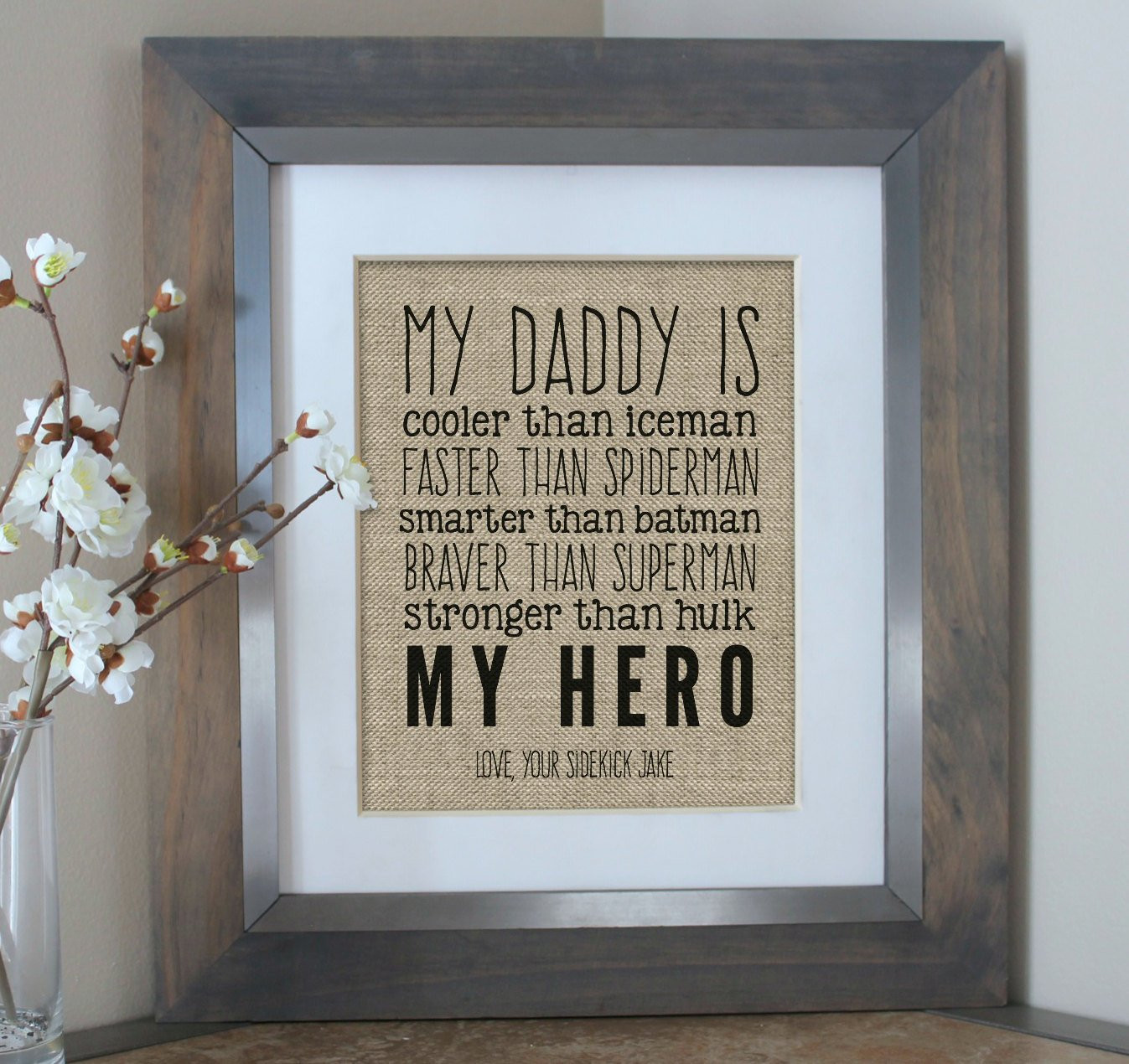 Father Son Gift Ideas
 First Fathers Day Gift Fathers Day from Son Fathers Day