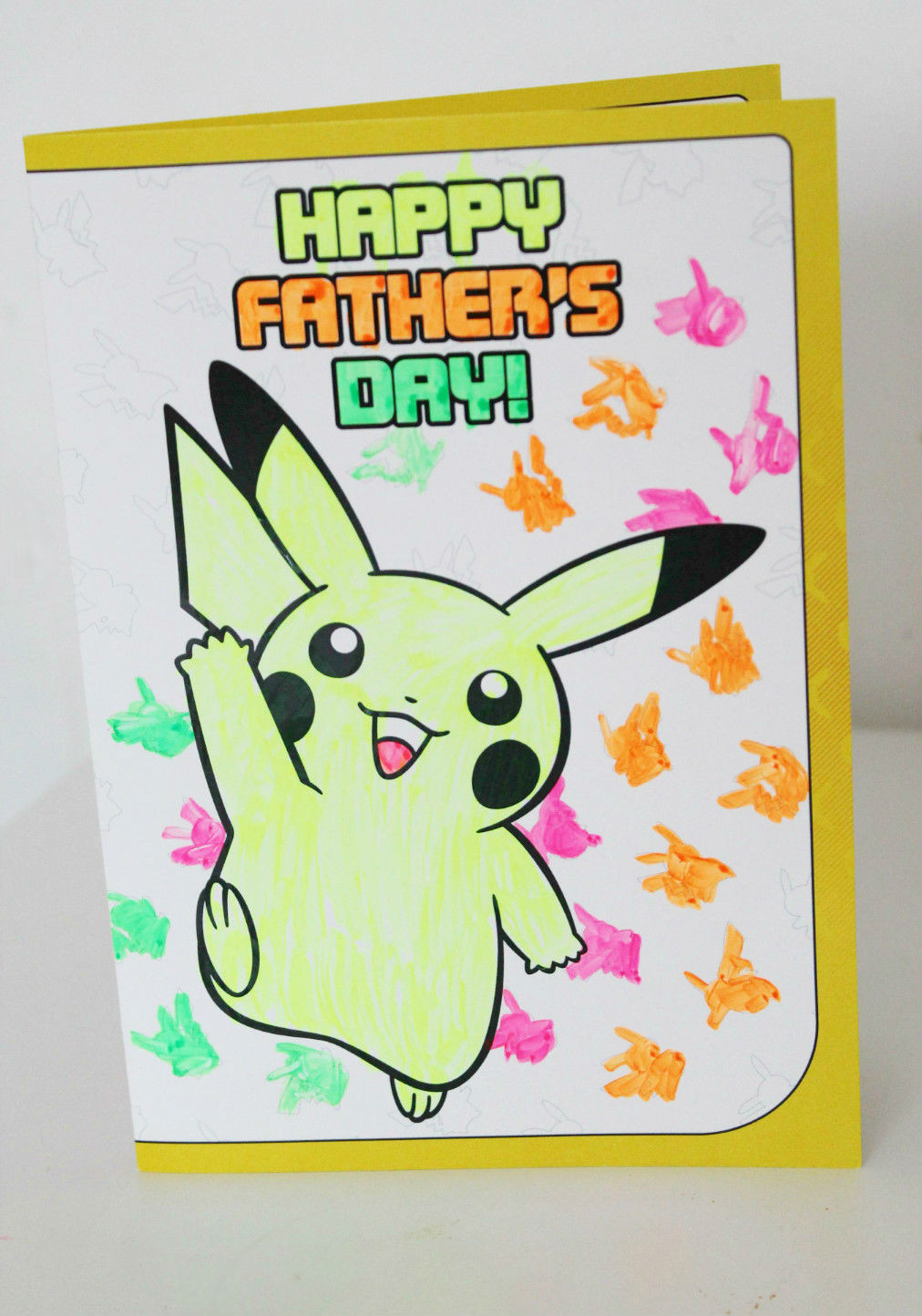 Father'S Day Gift Card Ideas
 Pokemon Fathers Day Card and Gift Ideas In The Playroom