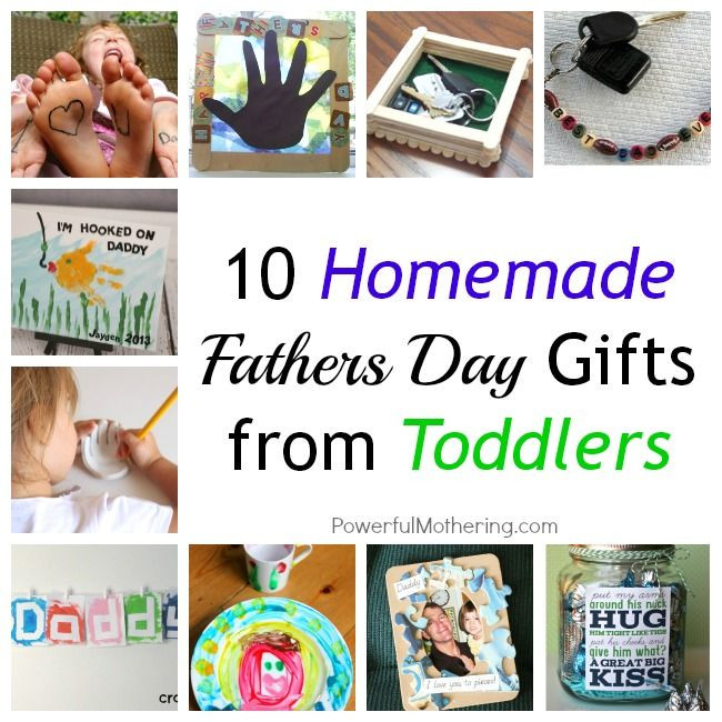Father'S Day Gift Ideas For Preschoolers To Make
 10 Homemade Fathers Day Gifts from Toddlers