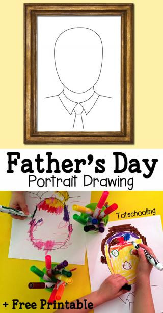 Father'S Day Gifts DIY
 FREE PRINTABLE Father s Day Portrait Drawing Homeschool