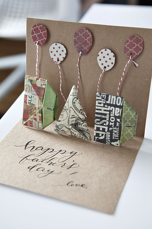 Father'S Day Gifts DIY
 DIY Origami Pop up Gift Card