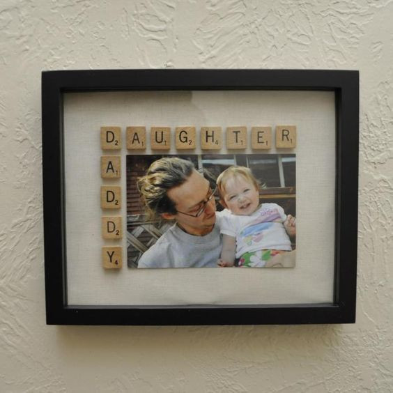 Best ideas about Fathers Day Gift Ideas From Daughter
. Save or Pin cute father s day t have letters spell out daddy and Now.