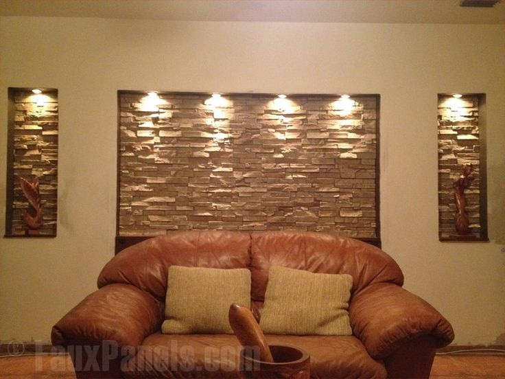 Best ideas about Faux Stone Accent Wall
. Save or Pin Faux Stone accent wall adds lots of elegance Easy diy Now.