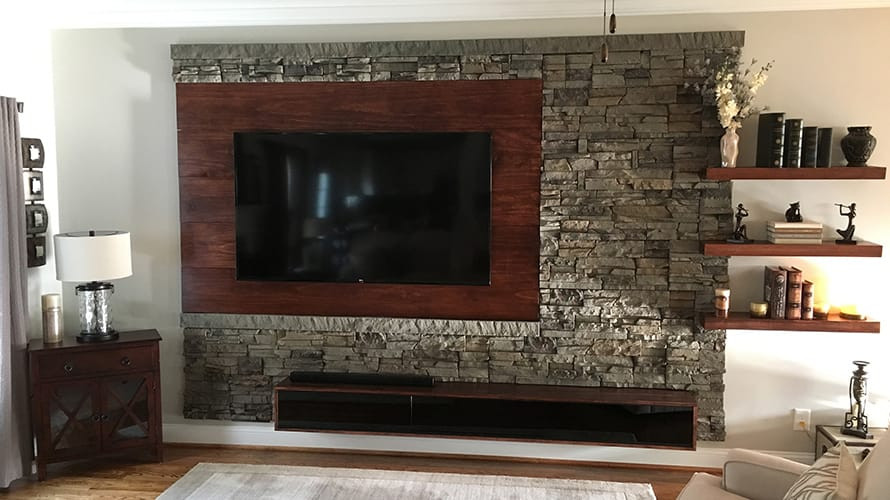 Best ideas about Faux Stone Accent Wall
. Save or Pin Stone Veneer Panels & Siding Cast from Real Stone Now.