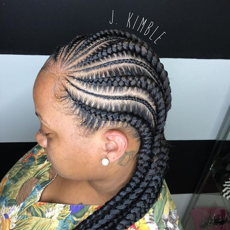 Feed In Braids Hairstyles
 31 best images about feed in braids on Pinterest