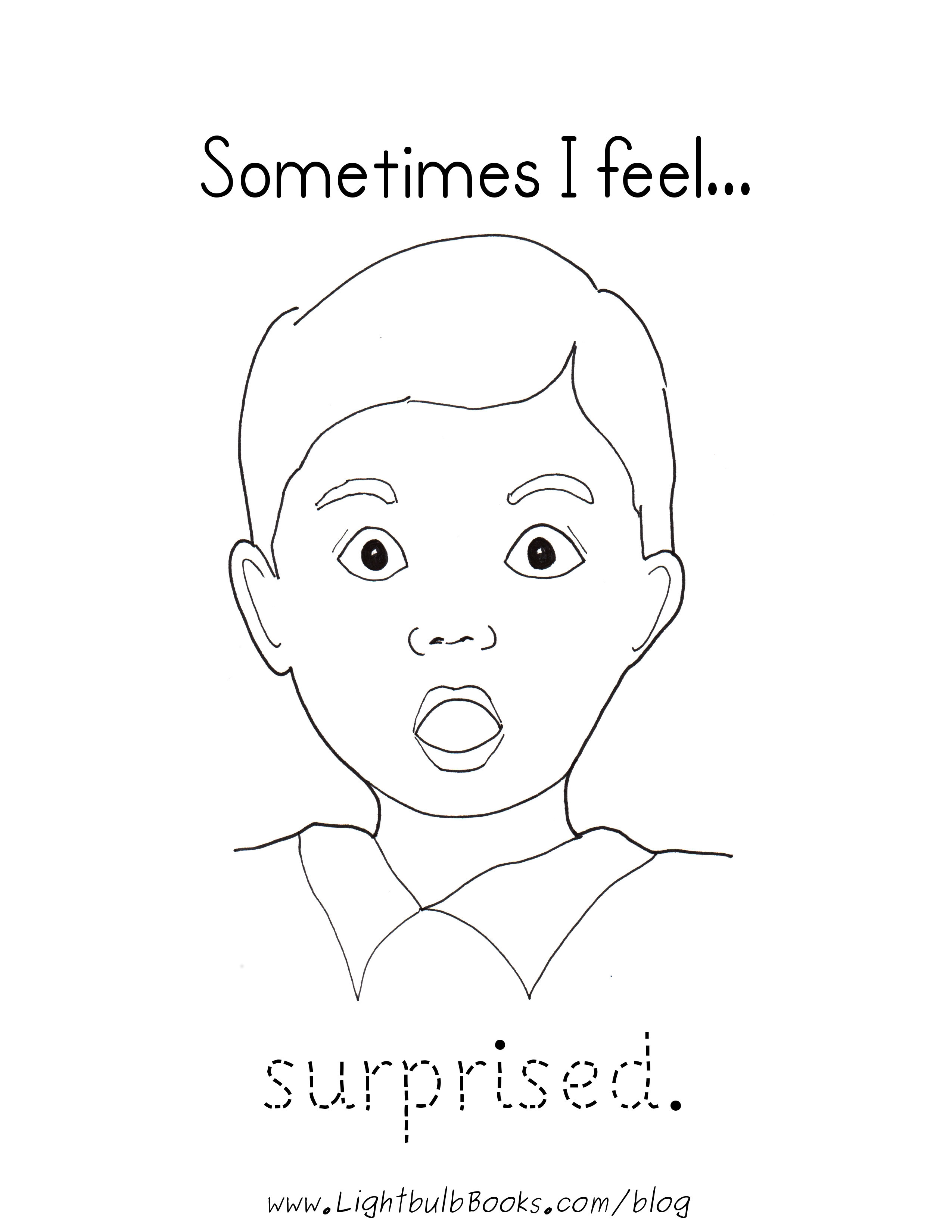 Feelings Coloring Sheets For Boys
 Coloring Pages Feelings Coloring Home