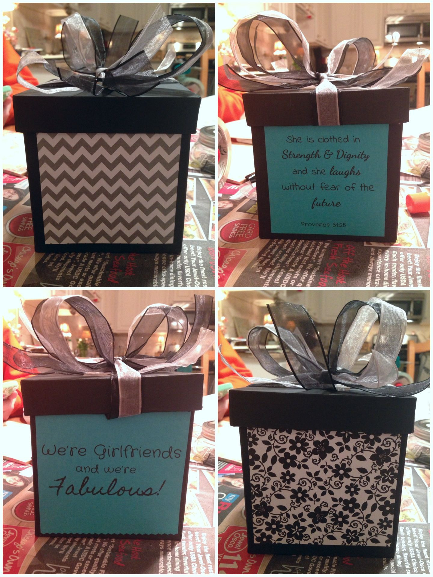 Female 18Th Birthday Gift Ideas
 DIY Gift box I made for my friends 18th Birthday
