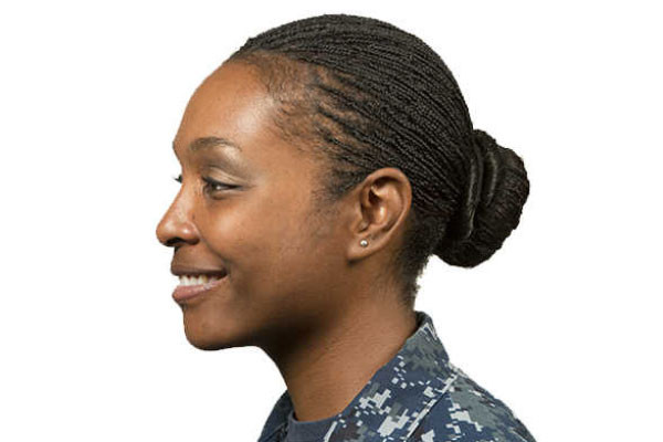 Female Authorized Hairstyles Army
 Navy Female Hair Regulations