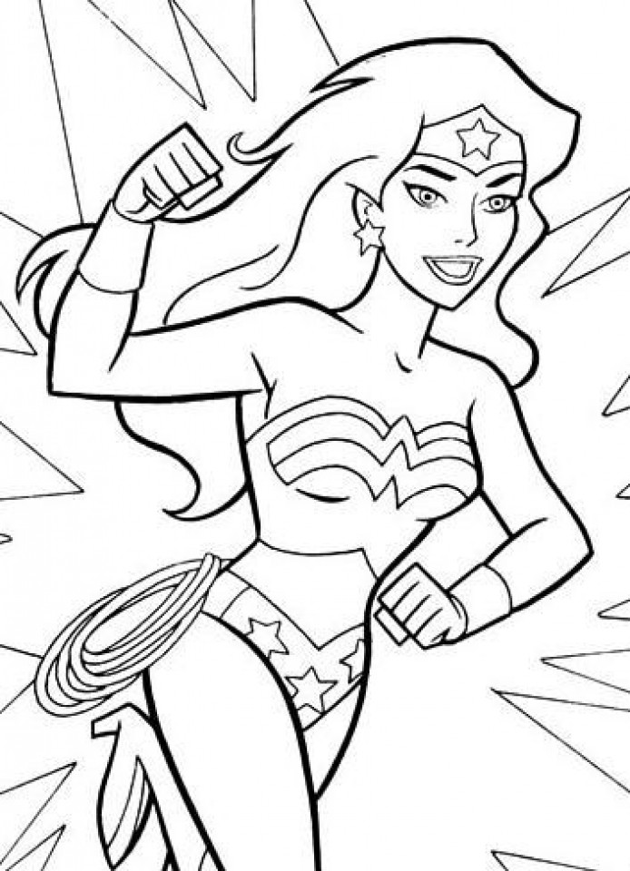 Female Coloring Pages
 Get This Wonder Woman Coloring Pages Free Printable fyo98